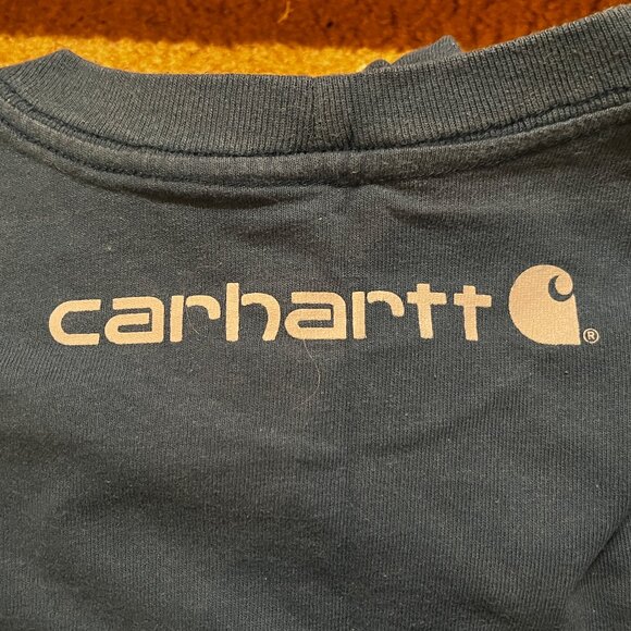 Lot of 2 Carhartt men's long-sleeved original fit t-shirts - Picture 6 of 7